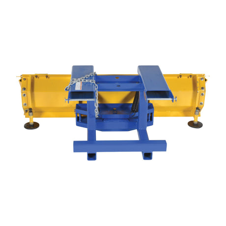 Vestil Fork Truck Snow Plow / Pusher - 72" Blade, 60° Rotation (SPB Series)