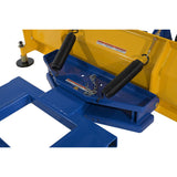 Vestil Fork Truck Snow Plow / Pusher - 72" Blade, 30° Rotation (SPB-V Series)