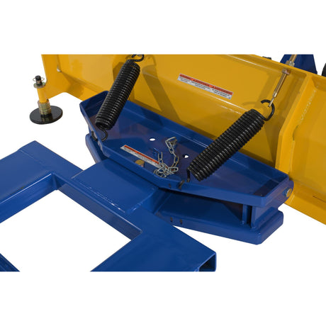 Vestil Fork Truck Snow Plow / Pusher - 72" Blade, 30° Rotation (SPB-V Series)
