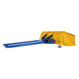 Vestil Fork Truck Snow Plow / Pusher - 72" Blade, 30° Rotation (SPB-V Series)