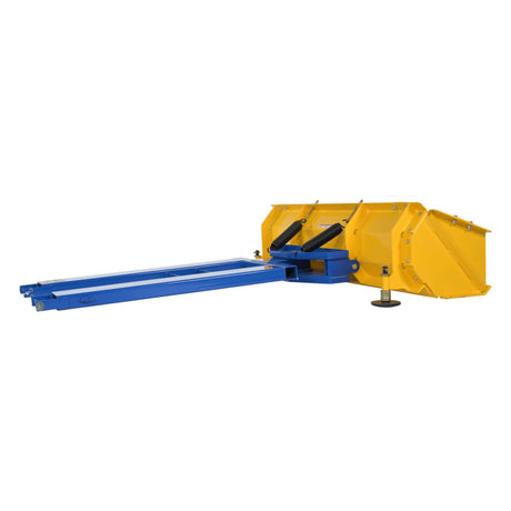 Vestil Fork Truck Snow Plow / Pusher - 72" Blade, 30° Rotation (SPB-V Series)