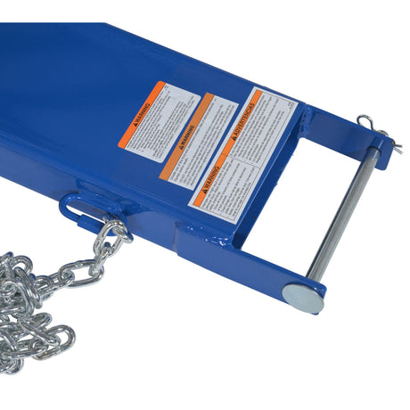 Vestil Fork Truck Snow Plow / Pusher - 72" Blade, 30° Rotation (SPB-V Series)
