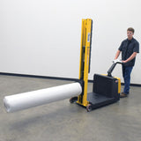 Vestil S-CB-NM-60 Counter-Balanced Narrow Mast Powered Stacker | 600 lb Capacity, 60" Lift, 17 Quick-Change Attachments Available
