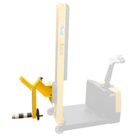 Vestil S-CB-NM-60 Counter-Balanced Narrow Mast Powered Stacker | 600 lb Capacity, 60" Lift, 17 Quick-Change Attachments Available