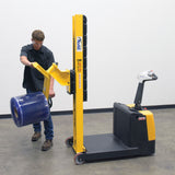 Vestil S-CB-NM-60 Counter-Balanced Narrow Mast Powered Stacker | 600 lb Capacity, 60" Lift, 17 Quick-Change Attachments Available
