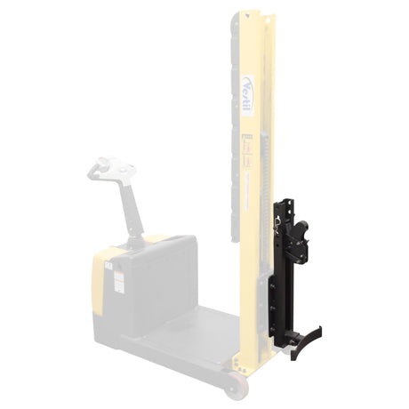 Vestil S-CB-NM-60 Counter-Balanced Narrow Mast Powered Stacker | 600 lb Capacity, 60" Lift, 17 Quick-Change Attachments Available