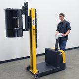 Vestil S-CB-NM-60 Counter-Balanced Narrow Mast Powered Stacker | 600 lb Capacity, 60" Lift, 17 Quick-Change Attachments Available