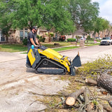 MechMaxx 25HP Stand-On Mini Skid Steer Loader with Kubota D1105 Engine