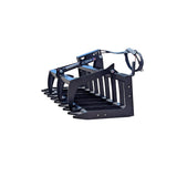 Glacier Attachments - Storm 48" Root/Brush Grapple, Wide Claw (1 Cylinder)
