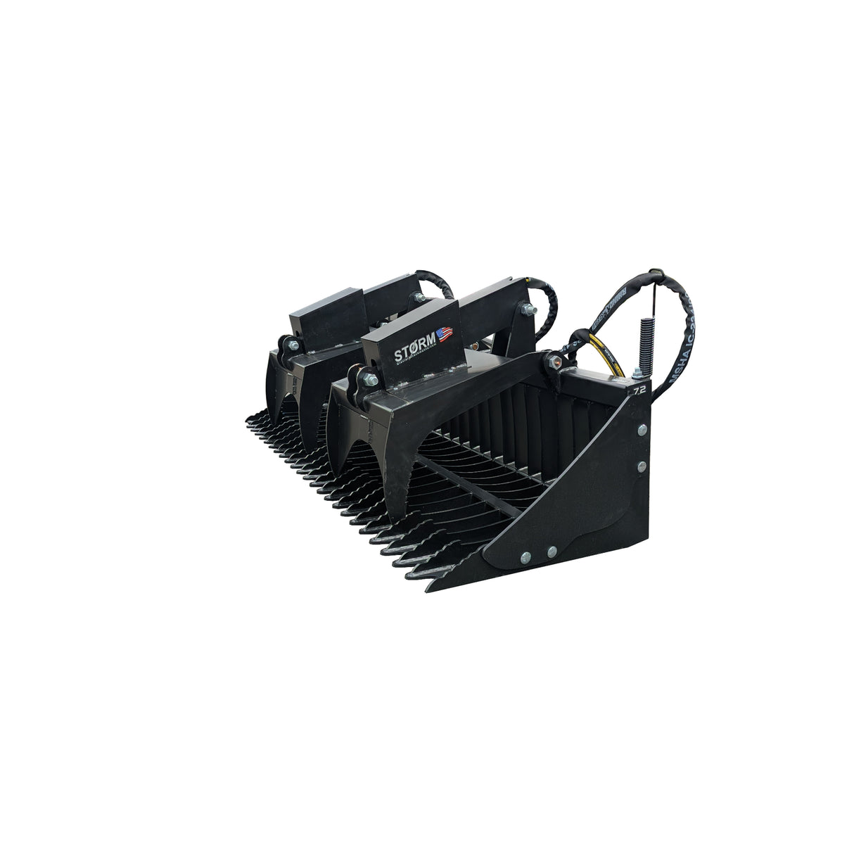 Glacier Attachments - Storm HD Rock/Brush Grapple