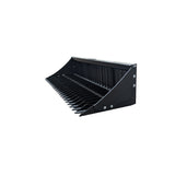 Glacier Attachments HD Rock Bucket for Skid Steers