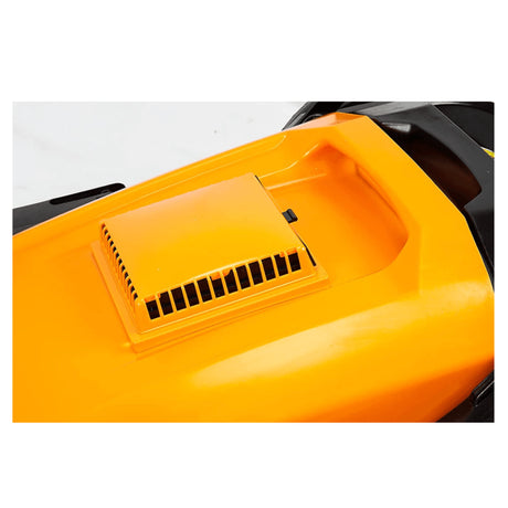 Sanitmax - Sunmax RT980S Manual Push Floor Sweeper 38" with Triple Brushes & Air Filter Dust Control