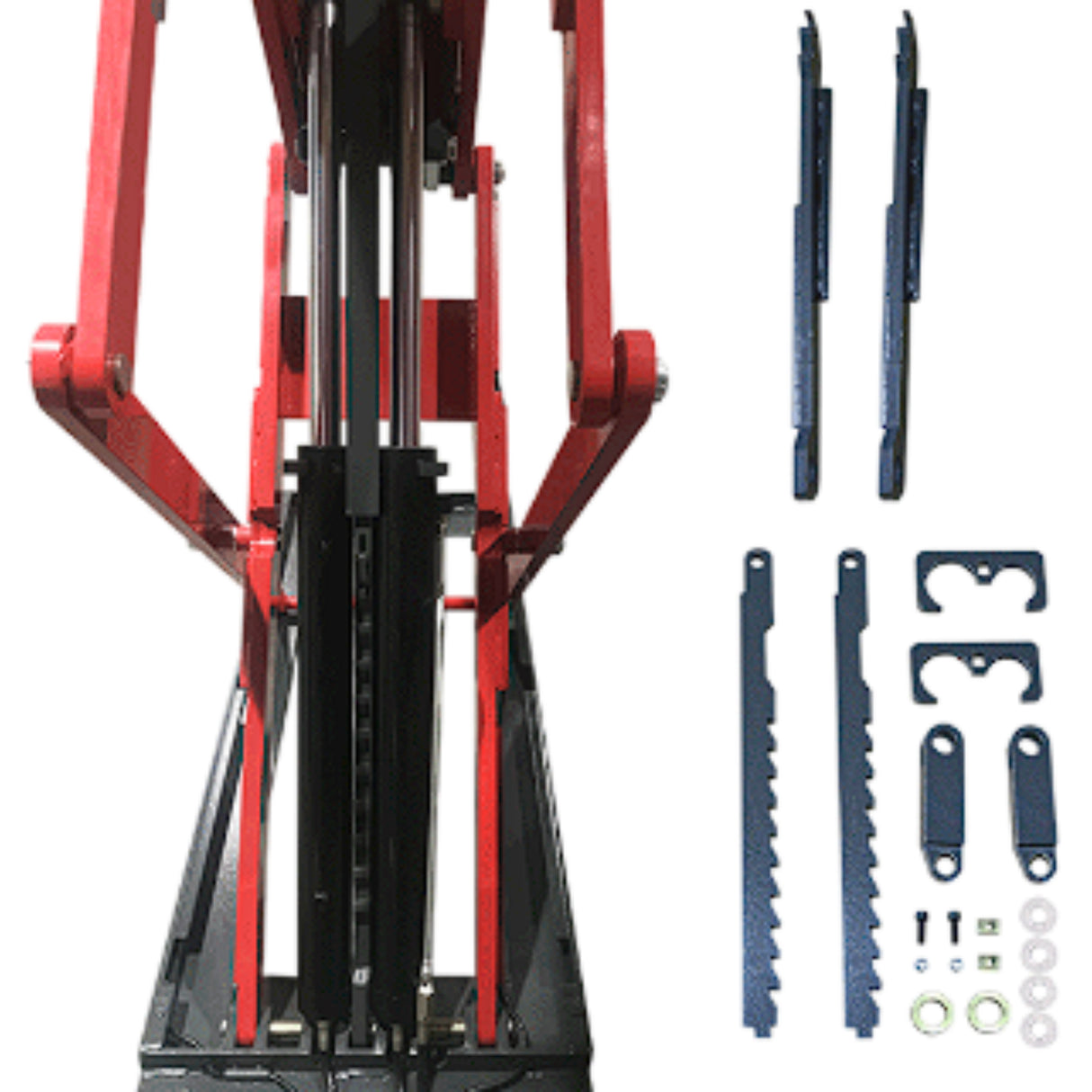 AMGO XL-7 Low-Profile Full-Rise Scissor Lift – 7,000 lb Capacity