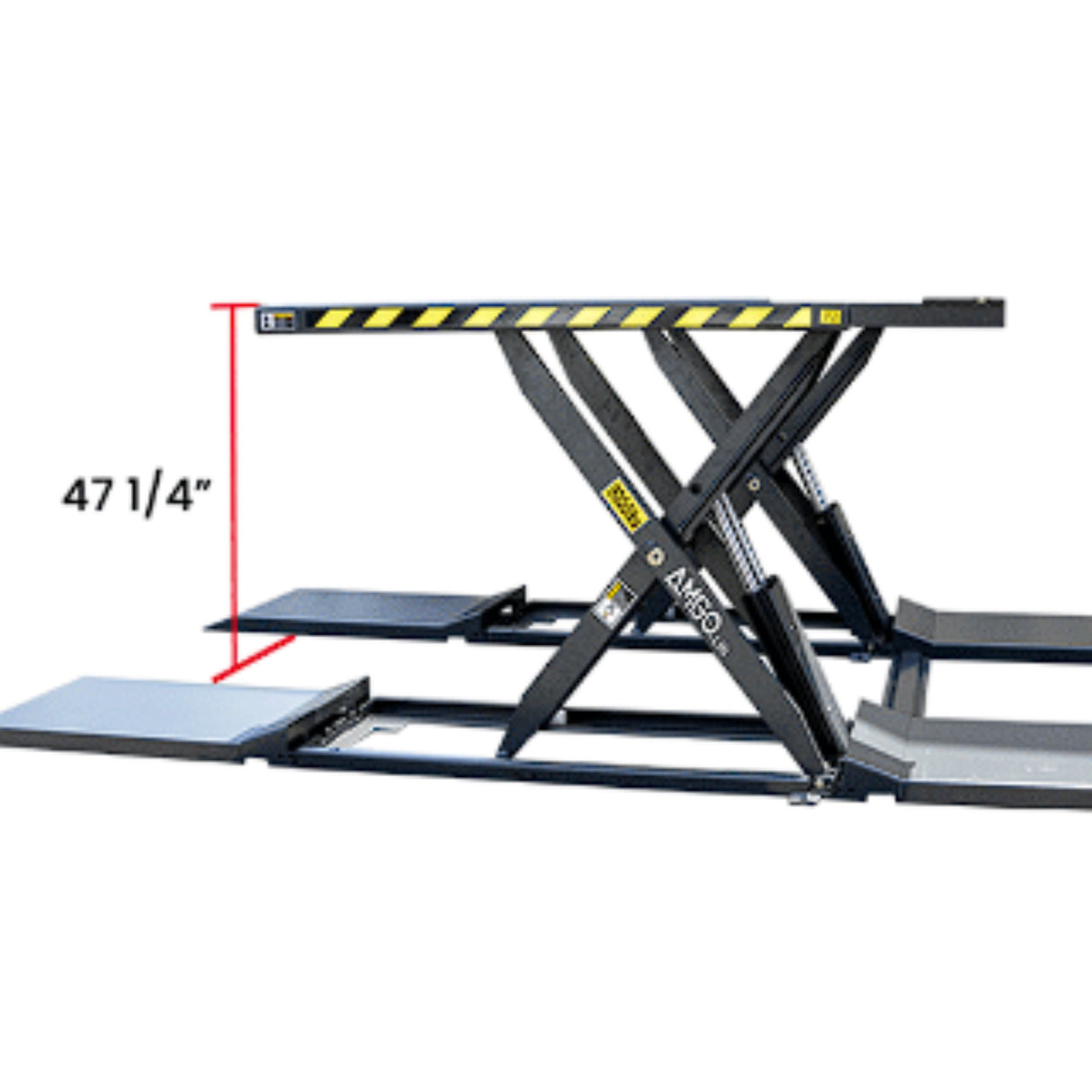 AMGO MRL09 Mid-Rise Scissor Lift – 9,000 lb Capacity