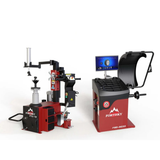 Fortisky Leverless Center Post Tire Changer Fully Automatic Combo T2-8833