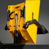 MechMaxx 1800lb 420cc Stand-On Hydraulic Track Dumper, Self-Loading, T80