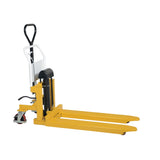 Vestil TAL Tote-A-Load — Open-Design Foot Pump or DC Powered Tote Lifter for Workstation Operations