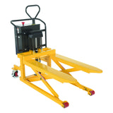 Vestil TAL Tote-A-Load — Open-Design Foot Pump or DC Powered Tote Lifter for Workstation Operations