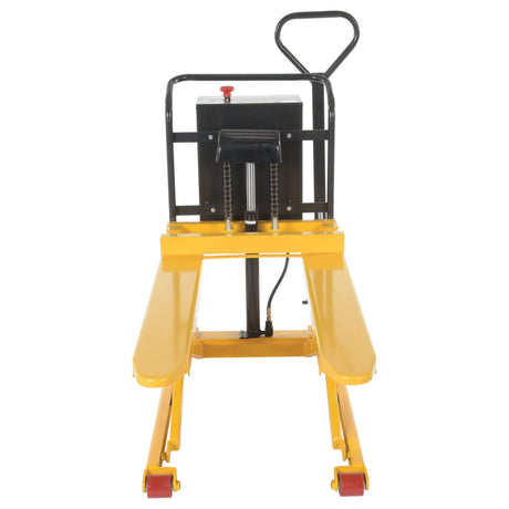 Vestil TAL Tote-A-Load — Open-Design Foot Pump or DC Powered Tote Lifter for Workstation Operations