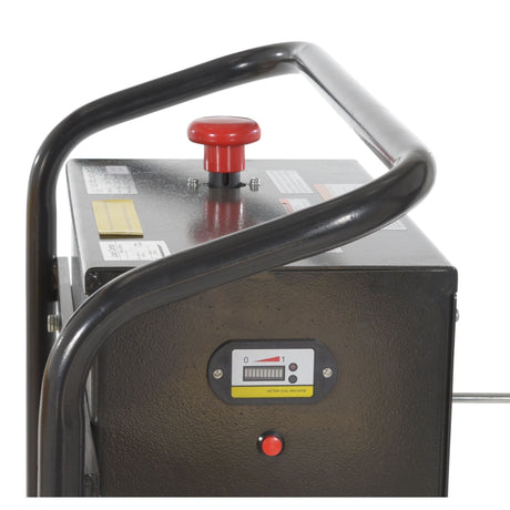 Vestil TAL Tote-A-Load — Open-Design Foot Pump or DC Powered Tote Lifter for Workstation Operations