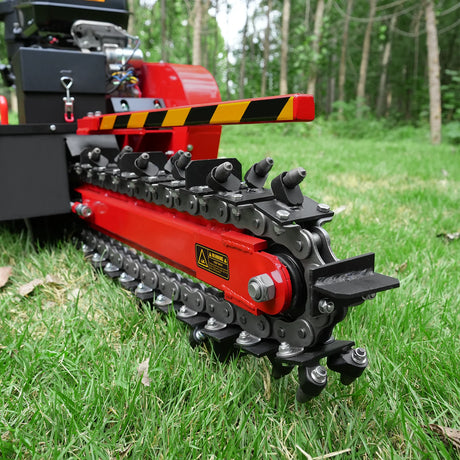 MechMaxx 14HP 429cc Kohler 24" Ditching Mini Trencher, TCR1500