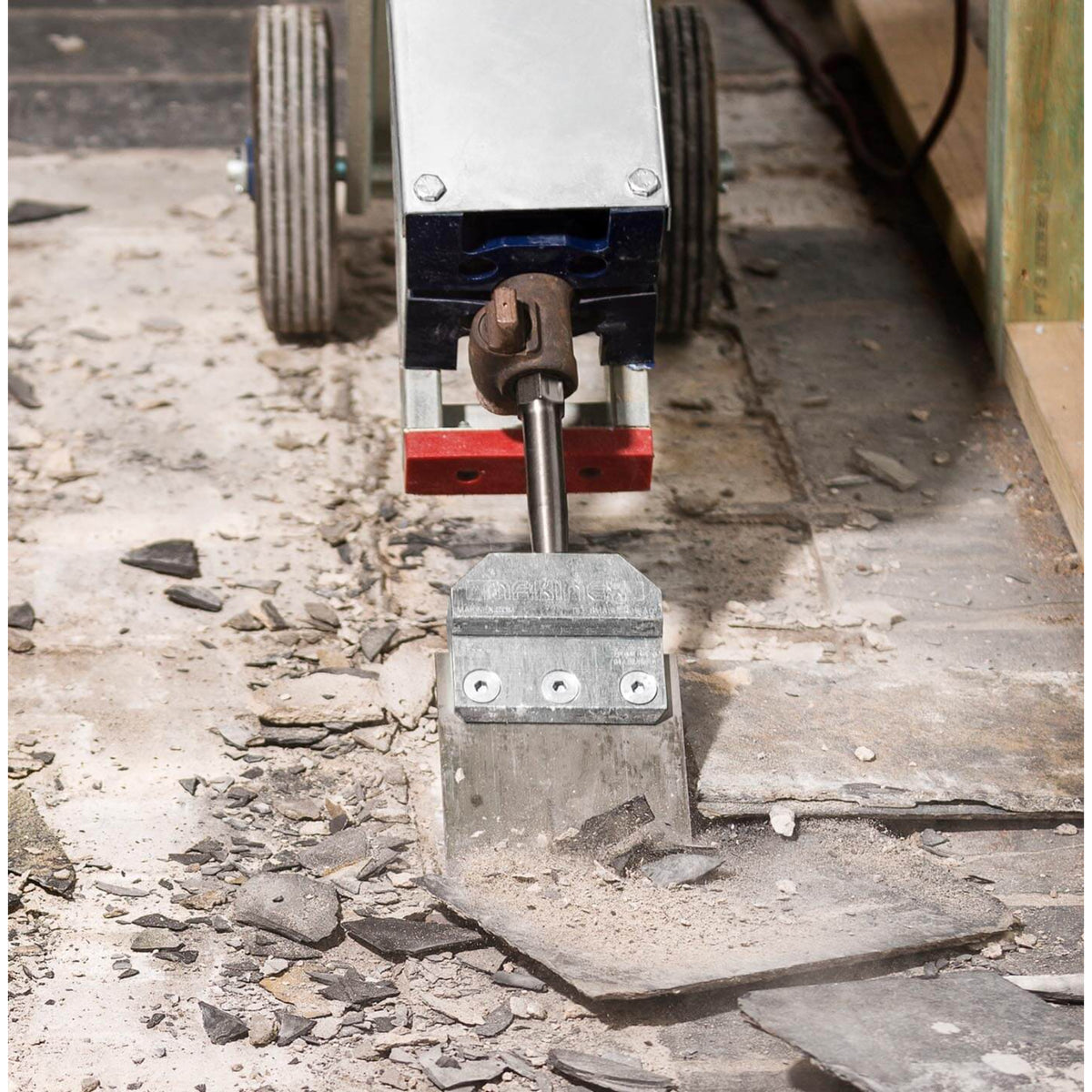 Makinex Tile Smasher Head Jackhammer Attachment with 6" High-Tensile Blade