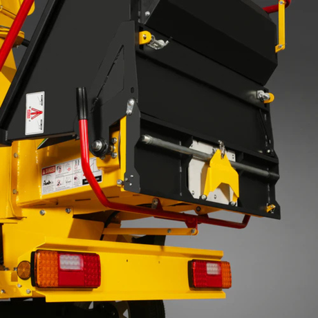 MechMaxx - 35HP 1000cc ZONSEN Gas Powered Commercial Wood Chipper with Hydraulic Feed System, 8” Capacity, Electric Start CROBA TX1000