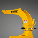 MechMaxx - 35HP 1000cc ZONSEN Gas Powered Commercial Wood Chipper with Hydraulic Feed System, 8” Capacity, Electric Start CROBA TX1000