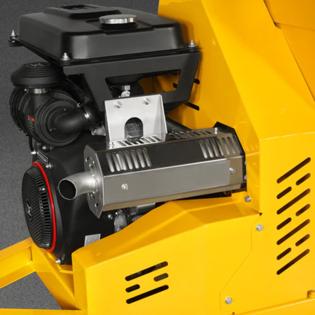 MechMaxx - 35HP 1000cc ZONSEN Gas Powered Commercial Wood Chipper with Hydraulic Feed System, 8” Capacity, Electric Start CROBA TX1000