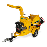 MechMaxx - 35HP 1000cc ZONSEN Gas Powered Commercial Wood Chipper with Hydraulic Feed System, 8” Capacity, Electric Start CROBA TX1000