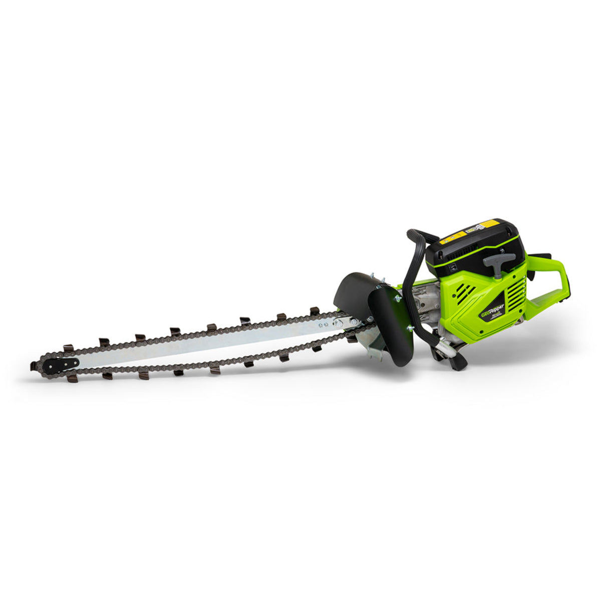 MiniTrencher GeoRipper 27 Handheld Gas Mini Trencher – 74cc 2-Stroke, 27" Digging Depth Portable Trencher with Optional EZ Kart Walk-Behind Conversion