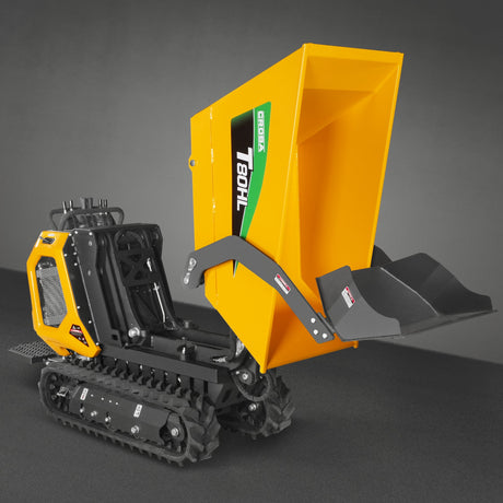 MechMaxx 1100lb 420cc Stand-On Track Dumper, Tipping & Lifting, T80HL