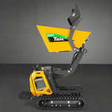 MechMaxx 1100lb 420cc Stand-On Track Dumper, Tipping & Lifting, T80HL