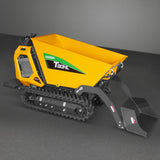 MechMaxx 1100lb 420cc Stand-On Track Dumper, Tipping & Lifting, T80HL