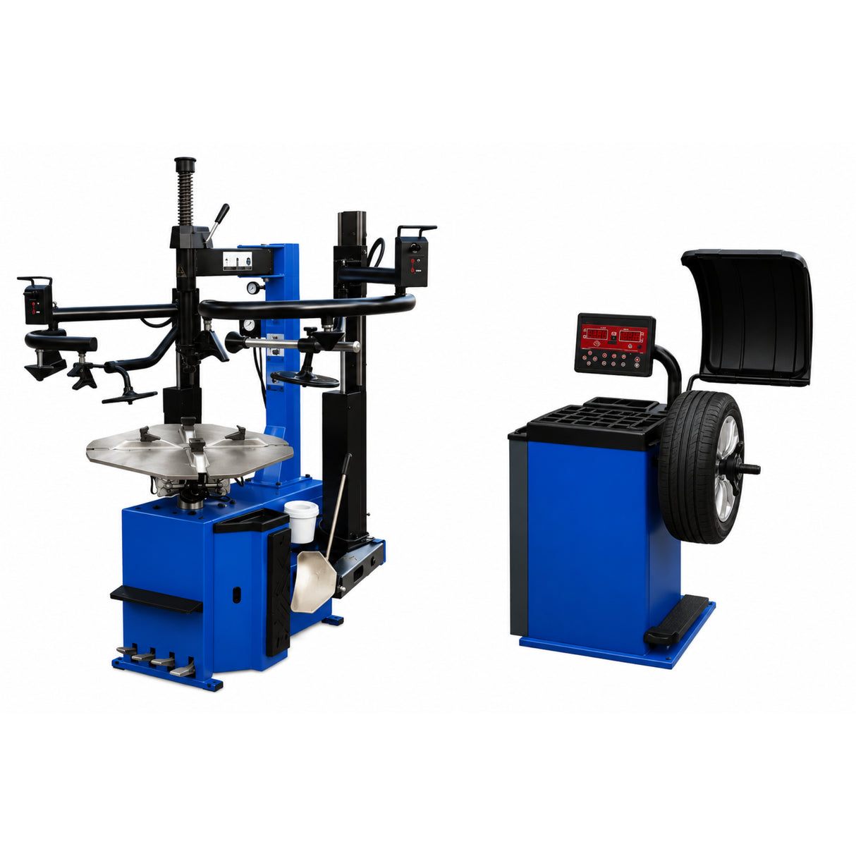 Triumph NTC-950-2 Tire Changer NTB-800 Wheel Balancer Combo
