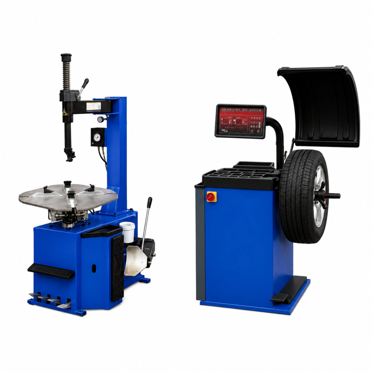 Triumph NTC-950 Tire Changer NTB-550 Wheel Balancer Combo