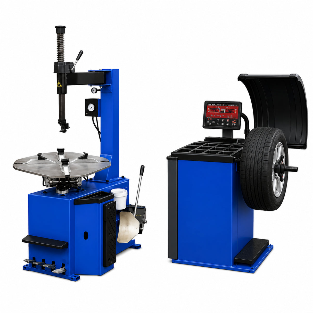 Triumph NTC-950 Tire Changer NTB-800 Wheel Balancer Combo