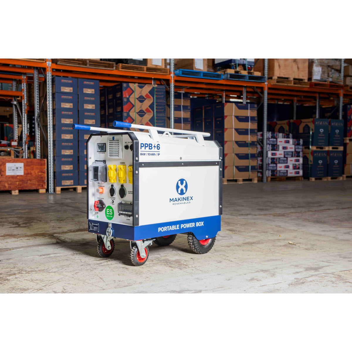 Makinex Portable Power Box Max 6-15, 6kW Continuous / 15kWh Battery Power Station