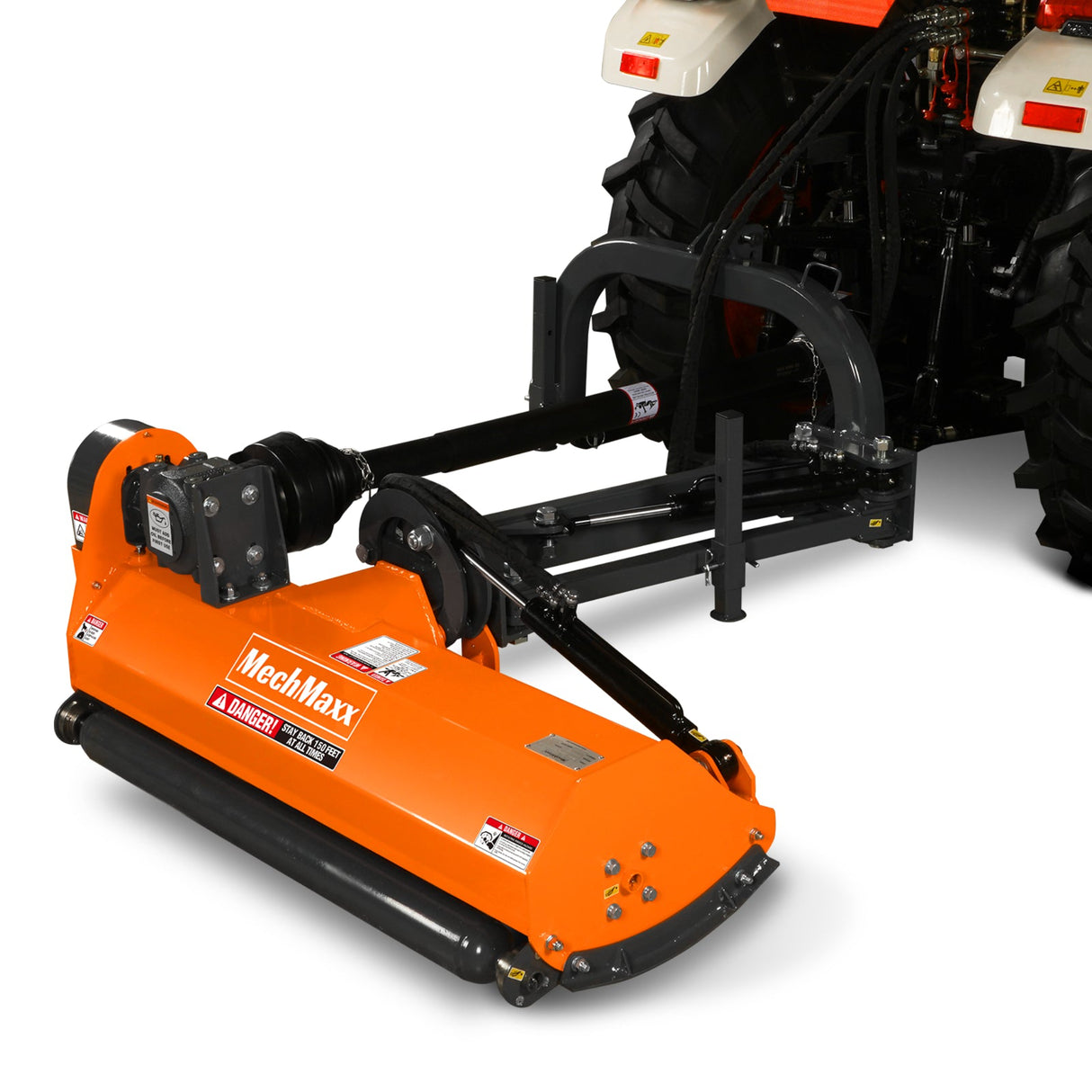 MechMaxx 48" Offset Flail Ditch Bank Mower, 3-Point, 25-50HP, VAM48