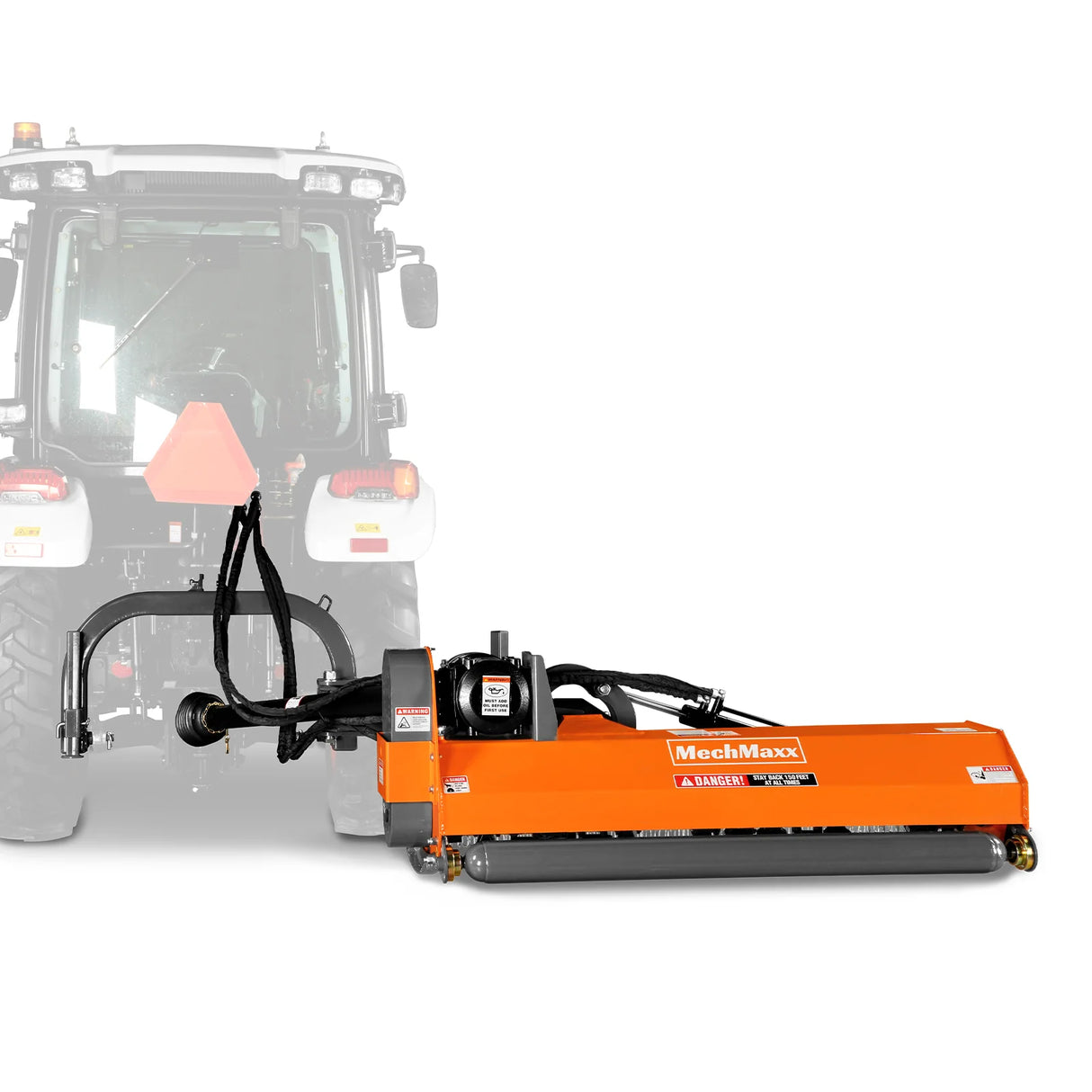 MechMaxx 60" Offset Flail Ditch Bank Mower, 3-Point, 25-60HP, VAM60
