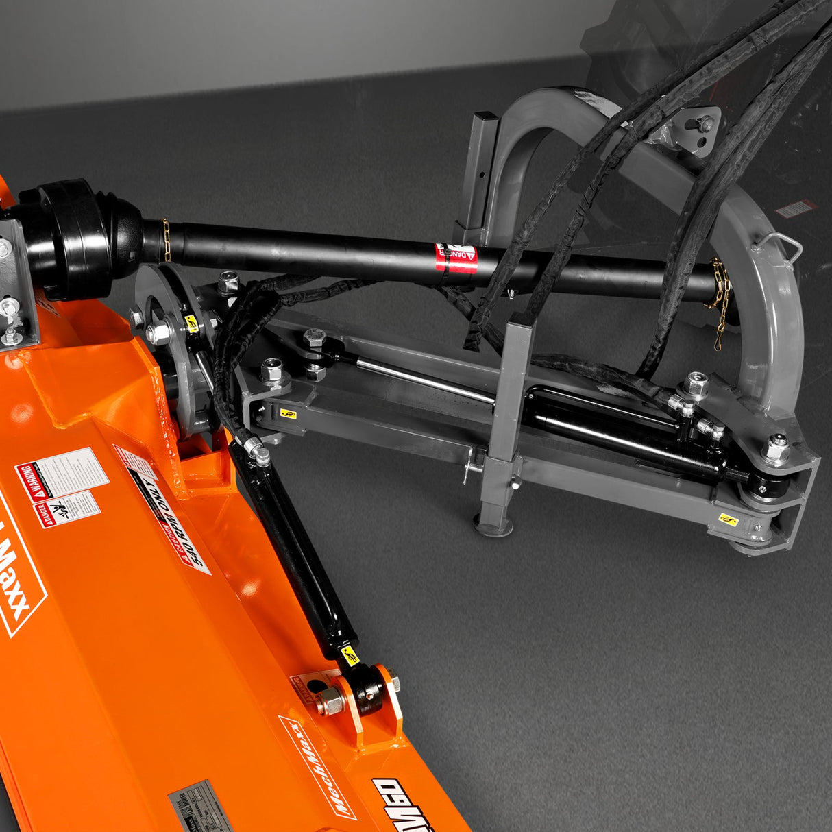 MechMaxx 60" Offset Flail Ditch Bank Mower, 3-Point, 25-60HP, VAM60