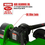MechMaxx 60" Offset Flail Ditch Bank Mower, 3-Point, 25-60HP, VAM60