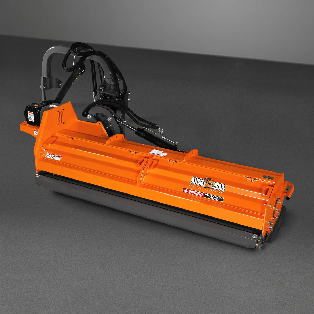 MechMaxx 86" Heavy Duty Offset Ditch Bank Flail Mower, CMR Gearbox, PTO, VBM86