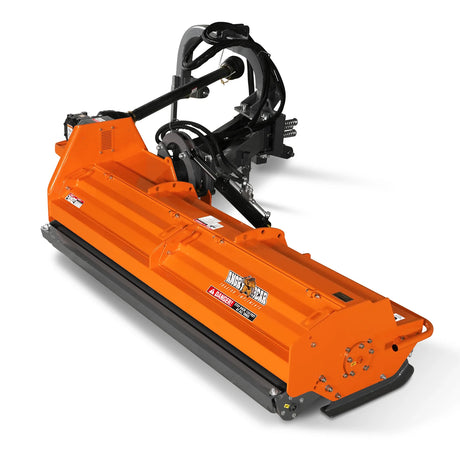 MechMaxx 86" Heavy Duty Offset Ditch Bank Flail Mower, CMR Gearbox, PTO, VBM86