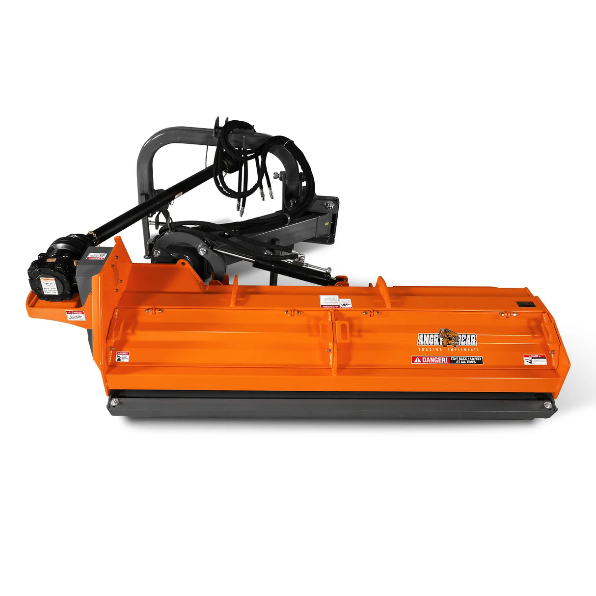 MechMaxx 86" Heavy Duty Offset Ditch Bank Flail Mower, CMR Gearbox, PTO, VBM86