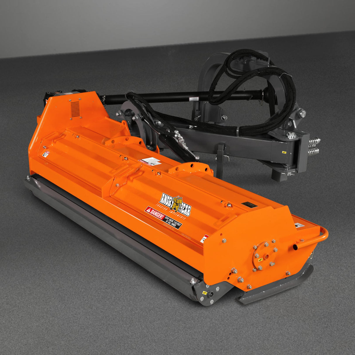 MechMaxx 86" Heavy Duty Offset Ditch Bank Flail Mower, CMR Gearbox, PTO, VBM86