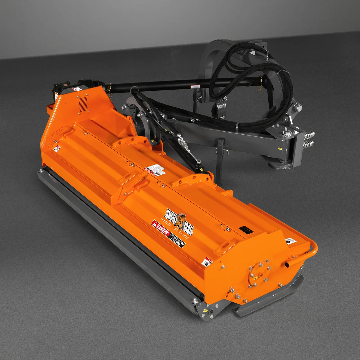 MechMaxx 86" Heavy Duty Offset Ditch Bank Flail Mower, CMR Gearbox, PTO, VBM86
