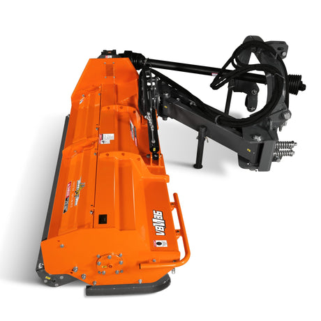 MechMaxx 86" Heavy Duty Offset Ditch Bank Flail Mower, CMR Gearbox, PTO, VBM86