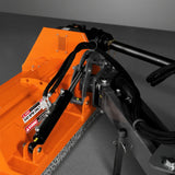 MechMaxx 86" Heavy Duty Offset Ditch Bank Flail Mower, CMR Gearbox, PTO, VBM86
