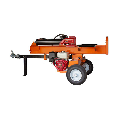 Brave Tow Behind Log Splitter 37-Ton Vertical/Horizontal Portable Gas with Honda GX270 Engine 270cc VH1737GX